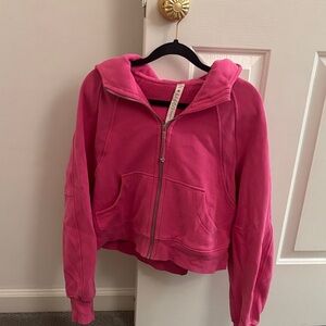 Sonic pink full zip scuba